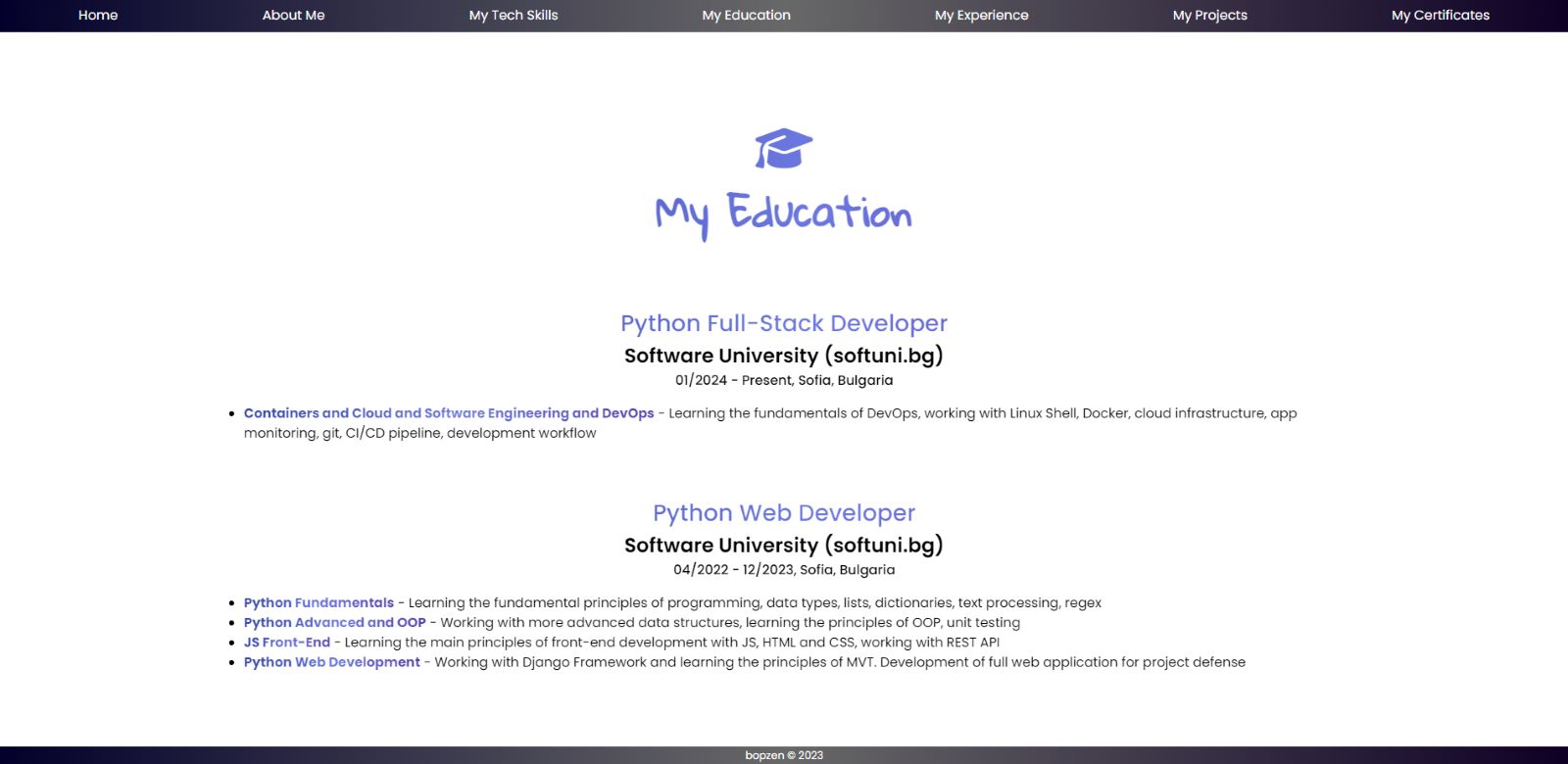 education-page